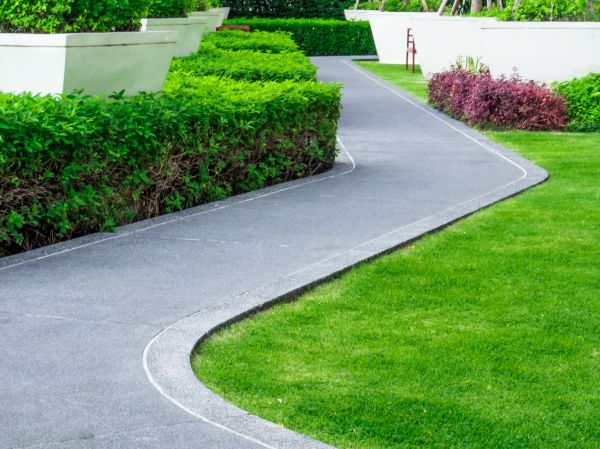 Walkway Curb Installation in Upland