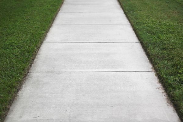 Concrete Path Installation in Upland