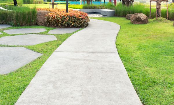 Sidewalk Addition in Upland