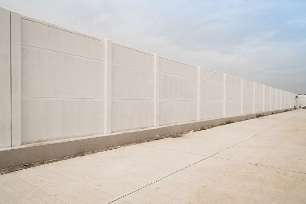 Cost of Concrete Fence Construction in Upland