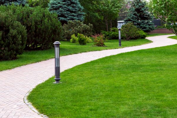 Backyard Sidewalk Installation in Upland